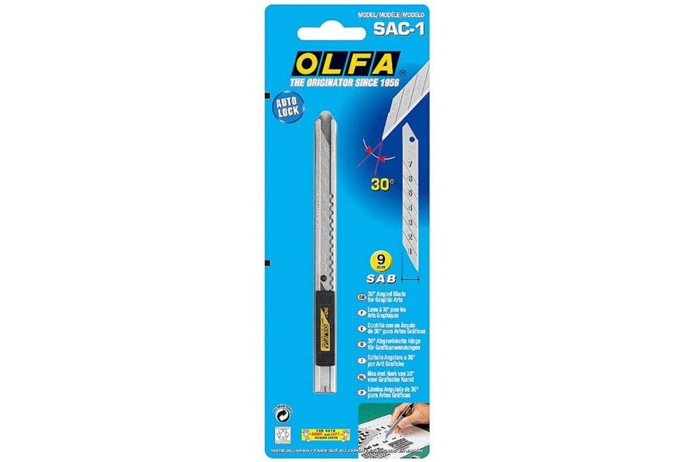 ��� OLFA ��� ����������� �����, ������ �� ����������� �����, 9�� OL-SAC-1