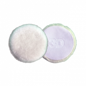 White Premium Lamb Wool pad Полировальный круг из шерсти ягненка 3D, 150мм