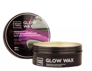 GLOW WAX Твердый воск с усиленным блеском SMART OPEN, 180гр