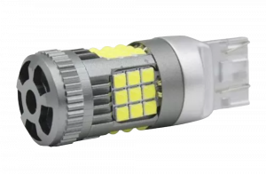 Светодиодная лампа 7440, W21W БЕЛОГО цвета 12-24V