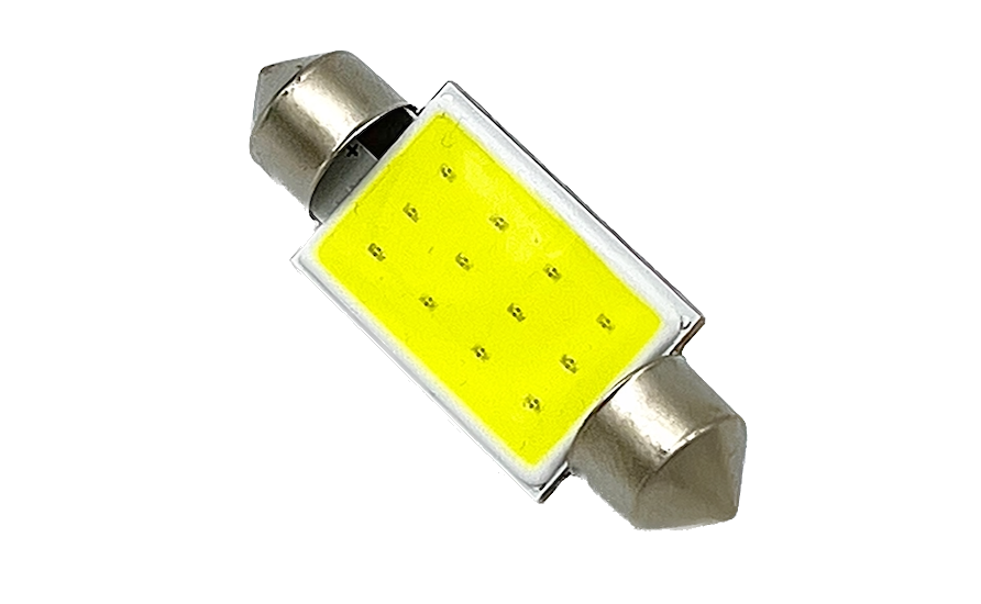 ������������ ����� � ������� C5W FT-COB-39 (��� �������) 39mm ������ ����� 12v