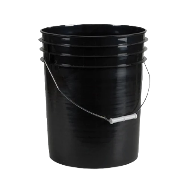 Plastic Wash Bucket Black ����� ��� ����� P&S