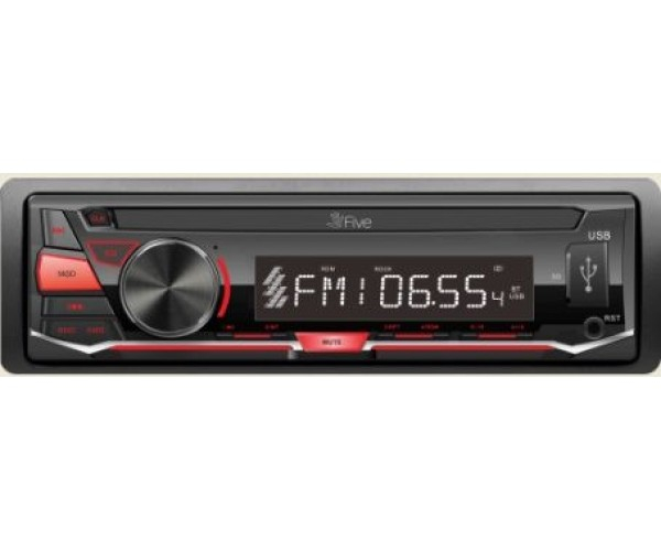 FIVE F20R (1din/�������/Bluetooth/USB/AUX/SD/FM/4*50)