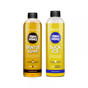 Gentle Soap Banana ������ ��� ��������������� �����, 500�� + Slick Ice Zippy ������� ��� ������ �����, 500�� Foam Heroes