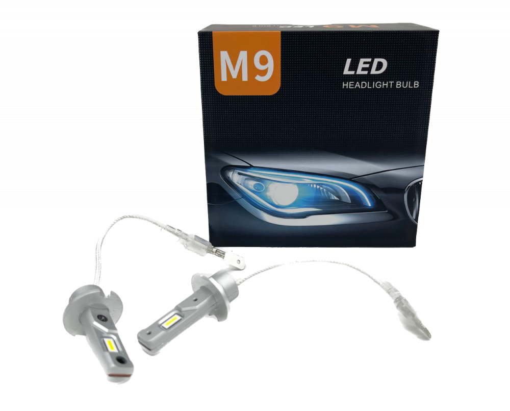 LED лампы M9 LM-3600К-15W 6000К H3 (цоколь H3)