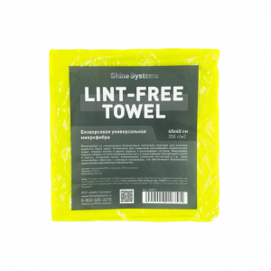 Lint-Free Towel ����������� ������������� ���������� ������ Shine Systems, 40��*40��