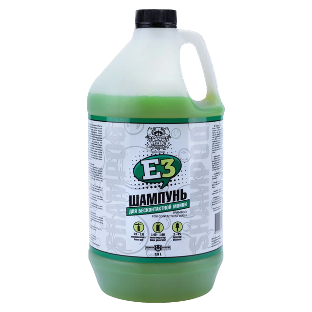 E3 Бесконтактный шампунь LERATON, 3.8л