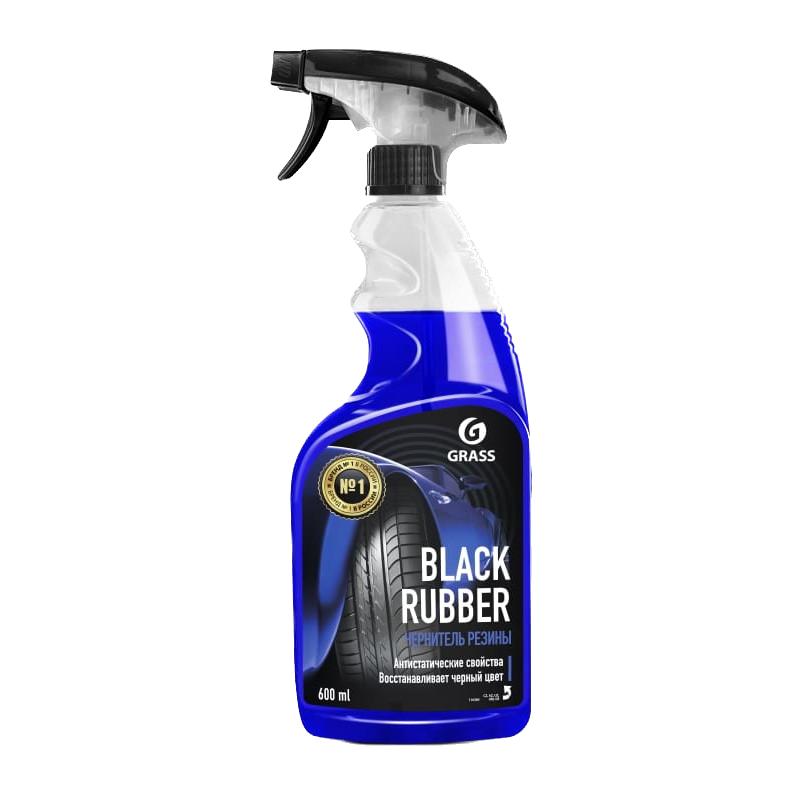Полироль чернитель шин «Black Rubber» Триггер 0,6 л.