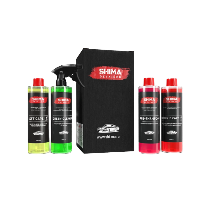 Delicate carwash set ����� ��� ���������� ����� ���������� Shima Detailer, ����� 500��