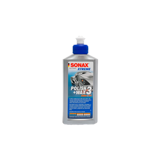 XTREME POLISH+WAX 3 �������� ��� ������������ �������� SONAX, 250��
