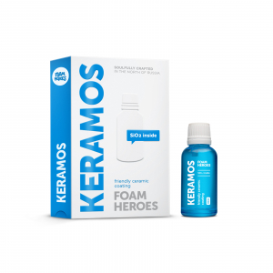 Keramos Керамическое защитное покрытие для ЛКП автомобиля Foam Heroes, 30мл