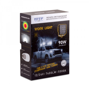 ������ ������������ MTF LIGHT ��������������� ��������� 12/24V, 90W, 7400lm, ECE R10, ����������, ��