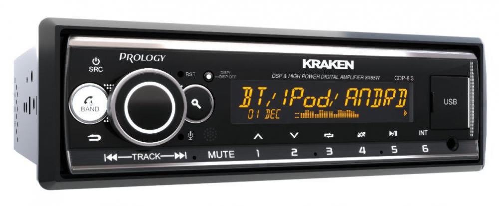 PROLOGY CDP-8.3 KRAKEN ресивер с DSP 6RCA