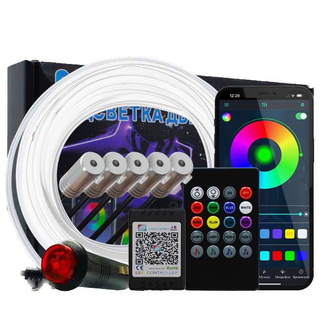 ��������� ������� (WH), 6 ������, RGB � ����������� � �������