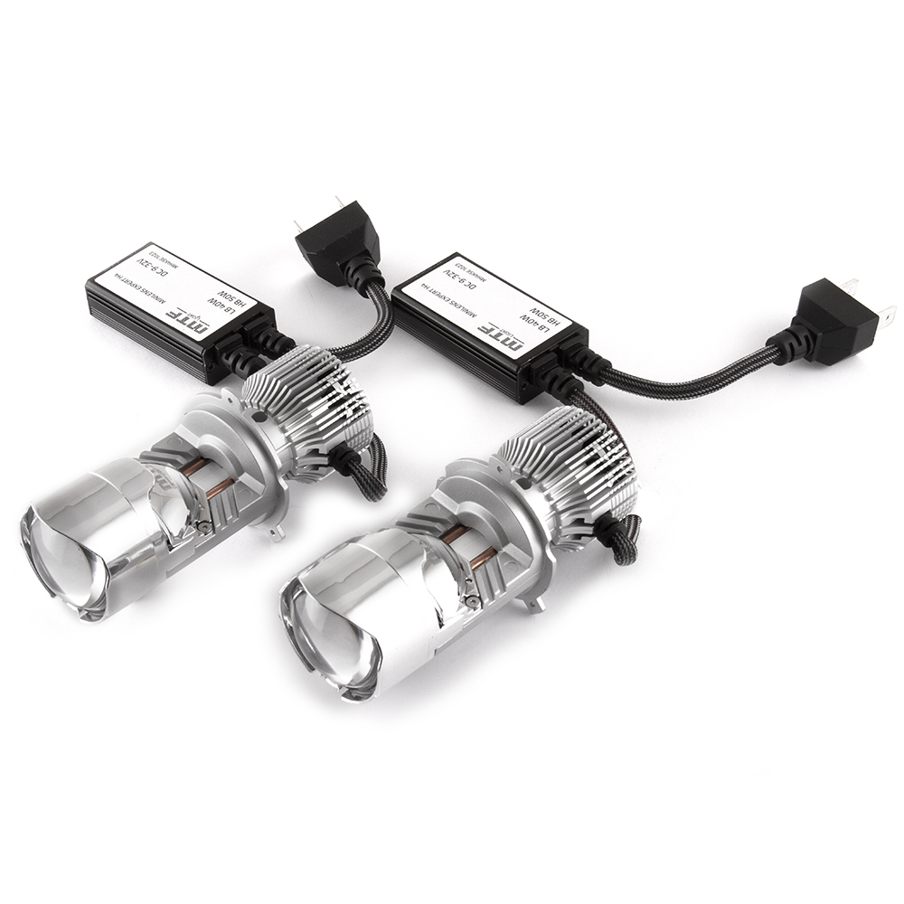 Светодиодные линзы MTF LIGHT серии MiniLENS EXPERT H4/H19, 12/24V, 40/50W, 5500K, 5000LM, к-т 2шт. Светодиодные линзы MTF LIGHT серии MiniLENS EXPERT H4/H19, 12/24V, 40/50W, 5500K, 5000LM, к-т 2шт.