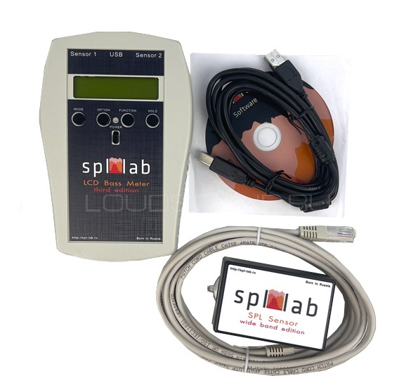 SPL Lab LCD Bass Meter (Third Edition) Wide Band Kit