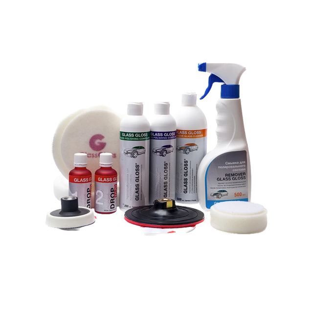 MAXI-pack Набор для полировки стекла Glass Gloss
